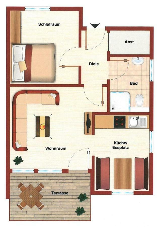 Windebruch Ferienhaus An Der Lister 빌라 외부 사진